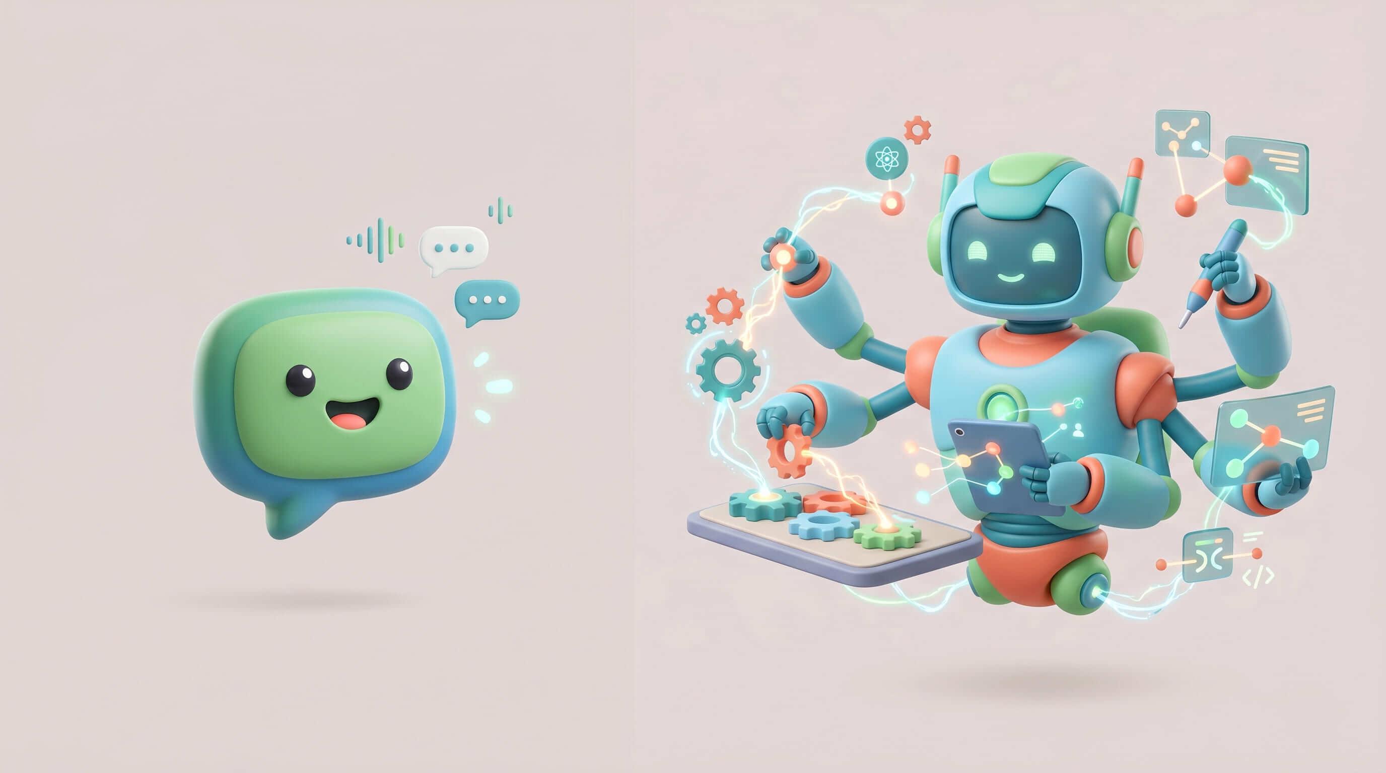 AI Agents vs Chatbots: What Is the Actual Difference? - PopOut Jakarta