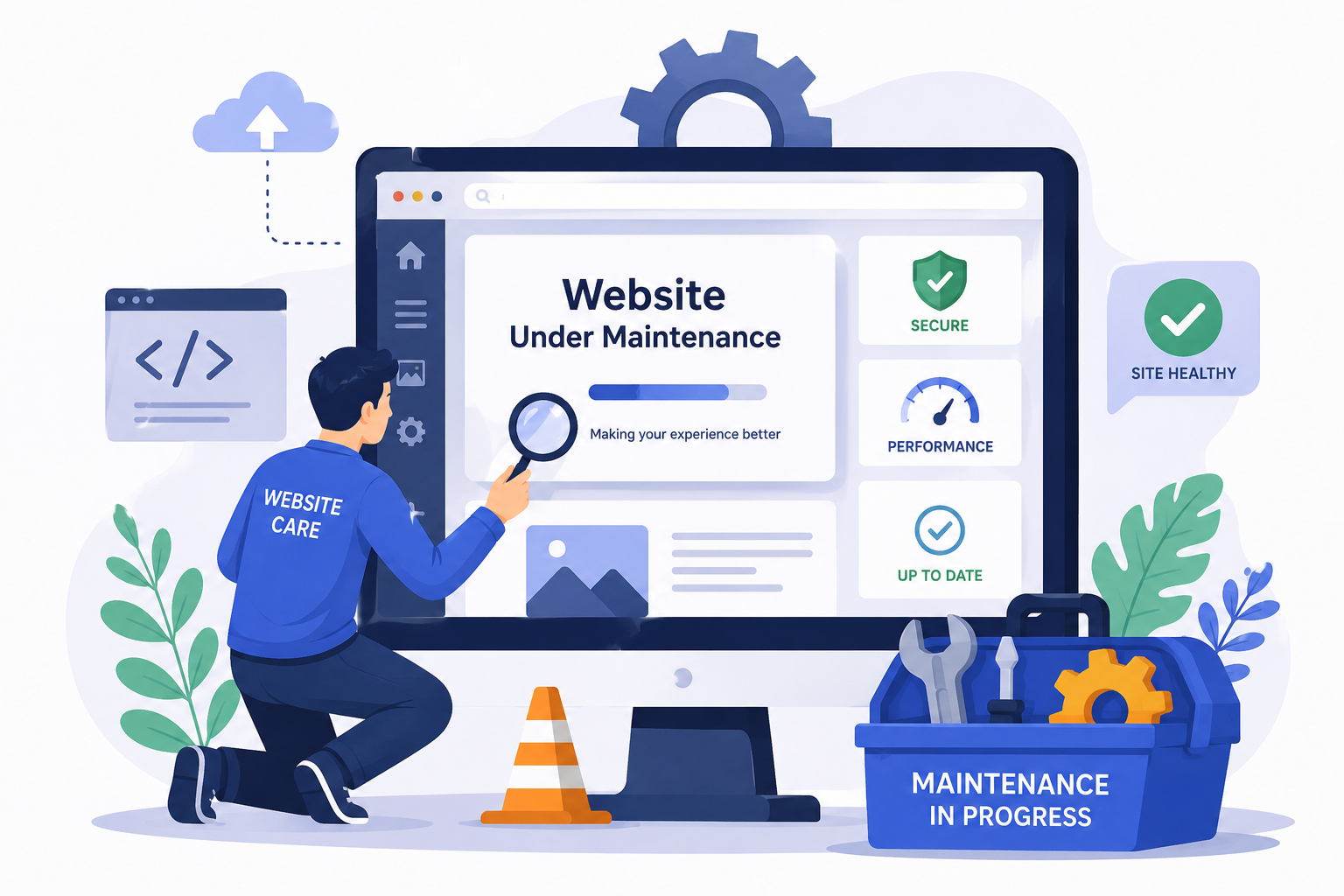 Layanan Maintenance Website Terbaik: Menjaga Website Tetap Optimal dan Stabil Jasa Pembuatan Company Profile Image