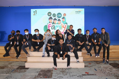 Jasa pembuatan video company profile jakarta Foto Virtual Event Family Gathering Bank Syariah Mandiri 2020 - 3
